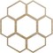 Ekena Millwork Florin Wood Fretwork Pierced Ceiling Medallion, Birch, 18"OD x 6 3/8"ID x 3/8"T CMWP18X18X0375FOBI - alternate 1